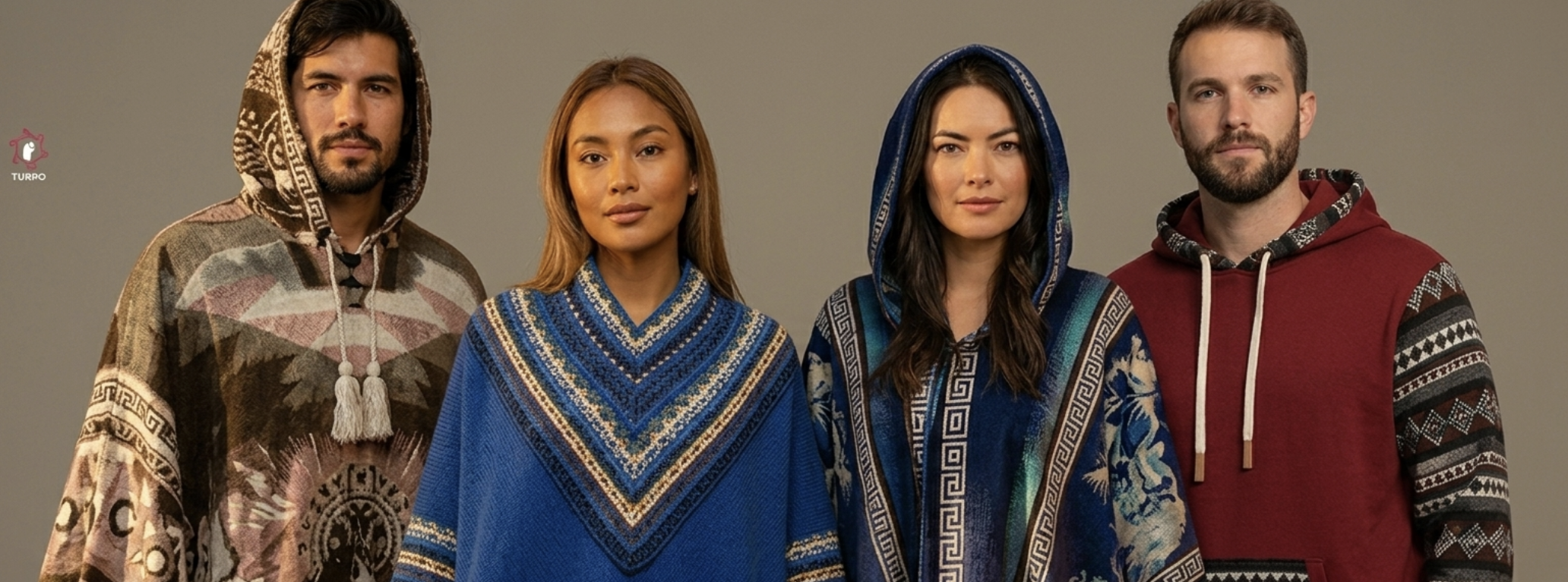 PONCHOS ARTESANALES - VARIOS